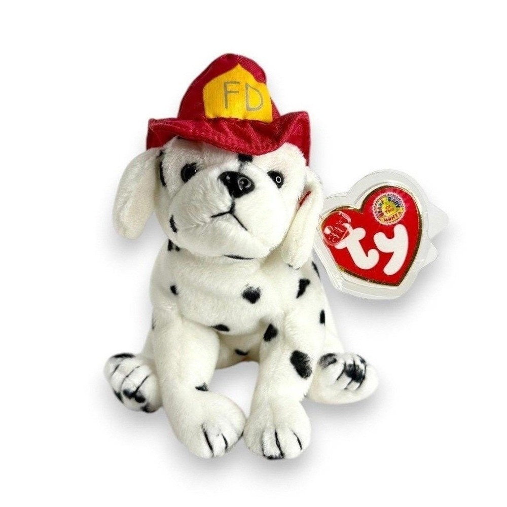 Fireplug the Dalmatian | Firehouse Pup | Mint Heart Tag TY Beanie Baby